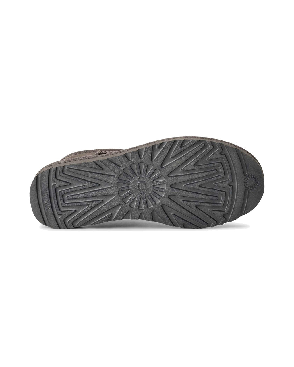 Stivaletto basso UGG Classic Ultra Mini in pelle scamosciata, colore Grey, immagine 7 di 7